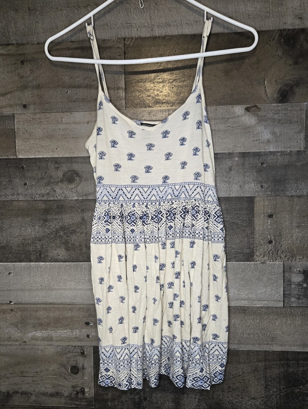 forever 21 babydoll boho tank top